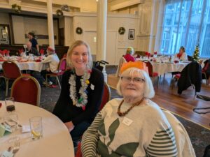 Director Samantha at the Continued Care Christmas Luncheon 2025 in Harrogate