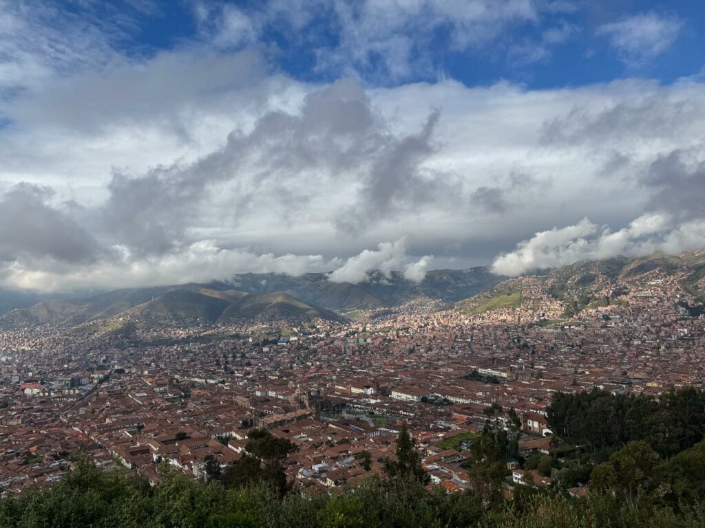 charity trek in peru